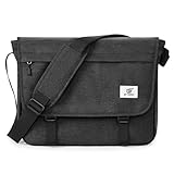 SKYSPER URBANX15 Messenger Bag mit RFID-Schutz 15,6-Zoll-Laptoptasche Umhängetasche groß für...