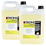 TECPO Scheibenklar, 10 Liter Scheibenreiniger, Glasreiniger Citrusduft Insektenlöser Wischwasser