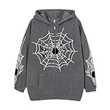 Halloween Strickpullover Damen Blutiges Top Halloween Costume Herren-Sweatshirt Bequem Sportshirts...