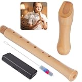 Blockflöte aus Holz, Sopran-Blockflöte, Instrument für Kinder, Erwachsene, Anfänger, C-Taste,...