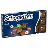 Schogetten Nugat 100g Schokoladentafel, praktisch einzeln portioniert. Ein Genuss. Stück für...