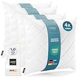 LILENO HOME 4er Set Kissenfüllung 40 x 40 cm - 95°C waschbares Innenkissen geeignet für...