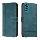 Trugox Handyhülle für Motorola Moto G22 Hülle Klappbar Klapphülle mit Kartenfach Handytasche...