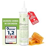 Golden Pets TESTURTEIL SEHR GUT - Ohrenreiniger Hund & Katze, 100% natürlich gegen Entzündung,...