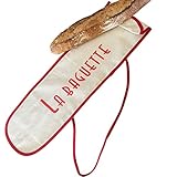 sac à sac ® Beutel für Baguette, 73 X 19 cm 100% Baumwolle, Frankreich