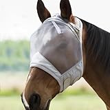 Harrison Howard CareMaster Dicke Fleece Polsterung Transparent Fine Mesh Pferde Fliegenmaske...