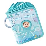 Fotobuch | Erstes Jahr Erinnerungsbuch - Octopus-Thema Stoffe Für 10x15 cm Bilder Für Mädchen...