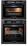 KAISER Backofen-Set Einbaubackofen,86L, 60 cm, 15 Fkt. + Mikrowellen-Backofen, 45 cm EH 6306 N RS+EM...