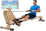 VOWVIT Rudergerät für Zuhause OR3,Magnetisches Rudergeräte mit Bluetooth Monitor,16 Resistance...