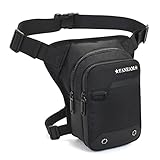 Faneam Beintasche Motorrad Herren Beintasche Taktisch Wasserdicht Multifunktionale Hüfttasche Sport...