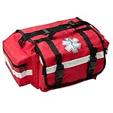 NOVAMEDIC Professionelle leere rote Ersthelfer-Tasche, 43,2 x 22,9 x 17,8 cm, EMT Trauma...