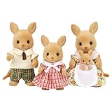 Sylvanian Families 5272 Känguru Familie - Figuren für Puppenhaus Mehrfarbig Norme