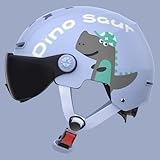 Kinder Halbhelme Jethelm Mit Sonnenblende, ECE 22.06 Zertifiziert Kinder-Motorradhelm Mit Offenem...