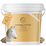 Annimally Senior Mineralfutter Pferde getreidefrei 3 kg - getreidefreies Ergänzungs Pferdefutter...