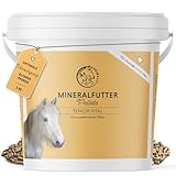 Annimally Senior Mineralfutter Pferde getreidefrei 3 kg - getreidefreies Ergänzungs Pferdefutter...