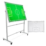 Taktikmappe Fußball, Große Taktikboard Football Coach Board mit Magnete, Taktiktafel für...