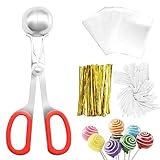 301 Cake Pop Treat Cake Pop Stiel Wrapper Set, inklusive 100 papierartigen Lutscherstäbchen, Cake...