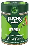 Fuchs Gourmet Selection Mediterran – Gyros Gewürzzubereitung, nachfüllbares Gyrosgewürz,...