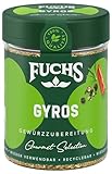 Fuchs Gourmet Selection Mediterran – Gyros Gewürzzubereitung, nachfüllbares Gyrosgewürz,...