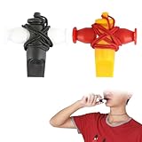 MOLZINY 2PCS Samba pfeife Für Musikinstrumente Musikpfeife Samba Whistle Sambapfeife Samba Pfeife...