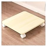 Tragbarer mobiler Druckerständer mit Feststellrädern, kompaktes Untertisch-Druckerregal für...