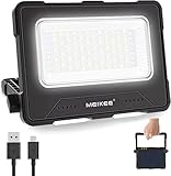 Led Akku Arbeitsleuchte 10000MAH LED Baustrahler Akku Strahler 4 Lichtmodi Campinglampe Tragbar 5...