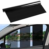 bechoanigel Tönungsfolie Auto,5% VLT Sonnenschutzfolie Auto,50cmx3m Scheibenfolie...