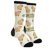 Niedliche Capybara Wasserschweine Damen Herren Sportsocken Freizeit Laufsocken Hautfreundlich...