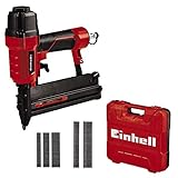 Einhell Druckluft-Tacker TC-PN 50 (2in1-Kombigerät Tacker & Nagler, Sicherheitsnase, inkl. 1.500...