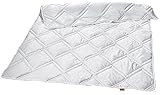sleepling 194473 Nature 100% Kamelhaardecke, Steppdecke, warme Bettdecke Winterdecke, Ökotex, 155 x...