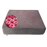 GM Anti-Dekubitus-Kissen für Rollstuhl, 40 x 40 x 9 cm, Anti-Dekubitus-Kissen für Stuhl aus...