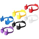 Gatuida 6 Stück Smartphone Tischhalter Daumenform Kompakter Telefonständer aus Robustem TPU Bunter...