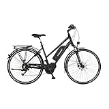 FISCHER E-Bike Trekking VIATOR 3.0 Elektrofahrrad für Damen und Herren, RH 49 cm, Mittelmotor 80...