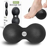 Faszienball Doppelball, Faszienball aus Schaumstoff, Selbstmassage-Ball für Faszien, Nacken und...