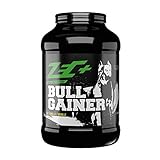 Zec+ Nutrition Bullgainer – 3500 g, Geschmack Vanille │ Protein-Pulver mit Vitaminen,...