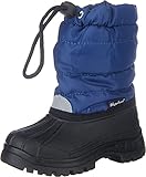 Playshoes Unisex Kinder Winter-bootie Schneeschuh, Marine, 30/31 EU