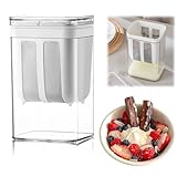 VBXPOU Greek Yogurt Maker Griechischer Joghurt Joghurtbereiter Waschbar Strainer Feinmaschiges...