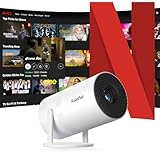 [Netflix-zertifizierter & Elektrischer Focus] Beamer 19000L 1080P Mini Beamer mit WiFi & Bluetooth...
