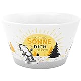 Sheepworld Schale 'Sonne' | Porzellan, 60 cl, Müslischale, Snackschale, mit Spruch | Geschenk,...