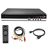 HABHYUDP DVD-Player High-Definition 1080P Home DVD-Player-Box for TV Alle Regionen...