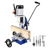 VEVOR Tischstemmmaschine, 1/2 PS, 1400 U/min, Tischbohrmaschine mit beweglicher Werkbank,...