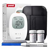 yuwell Blutzuckermessgerät Set mit Teststreifen x 50 und Lanzetten x 50, Diabetes Test ideal für...