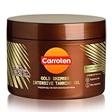 Carroten Gold Tanning Gel 150 ml - Bräunungsbeschleuniger mit schimmernden Perlen - Carotten...