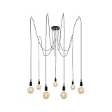 Paulmann 50390 Pendelleuchte Neordic Ketil 7-flammig Deckenleuchte Wohnzimmer