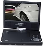 Audiovox D8000 X P-Slim Line Tragbarer DVD Player mit schwenkbarem Bildschirm