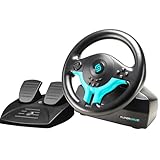 SUBSONIC - Superdrive SV250-S Lenkrad - Switch 2 / Switch Racing Wheel. 180° Drehung, mit Pedalen...
