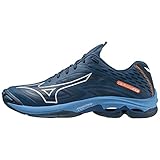 Mizuno Wave Lightning Z7, Unisex, Erwachsene, DarkDenim/White/BlueJasper, 45 EU, Darkdenim White...