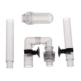 Kadagg Kanisterfilter Ansaugrohr Fisch Außenfilter Ersatzzubehör mit starken Saugnäpfen