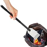 Abbto Pizzaschaufel für Asche - Kohlegrill Rechen Grill Zubehör für Aschewerkzeuge - Sauberer...