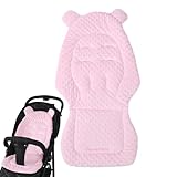 Rrlihjgu 40 x 80 cm Kinderwageneinsatz, bequeme Matte, Sitzverkleinerer, für Kinderwagen,...